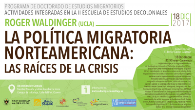 Titulo "La política migratoria norteamericana: las raíces de la crisis"